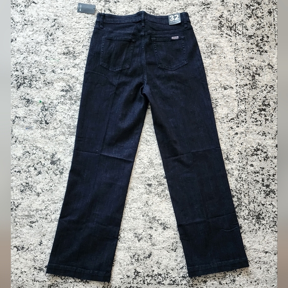 Joe's Jeans Denim - Joe's Jeans Highrise Wideleg Jeans Darkwash Womens 32 NWT Western Boho Chic
